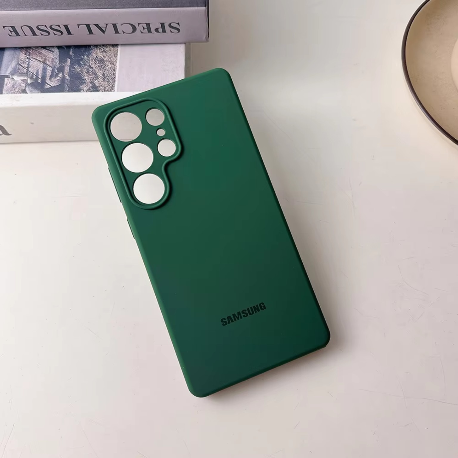 Samsung green silicone case