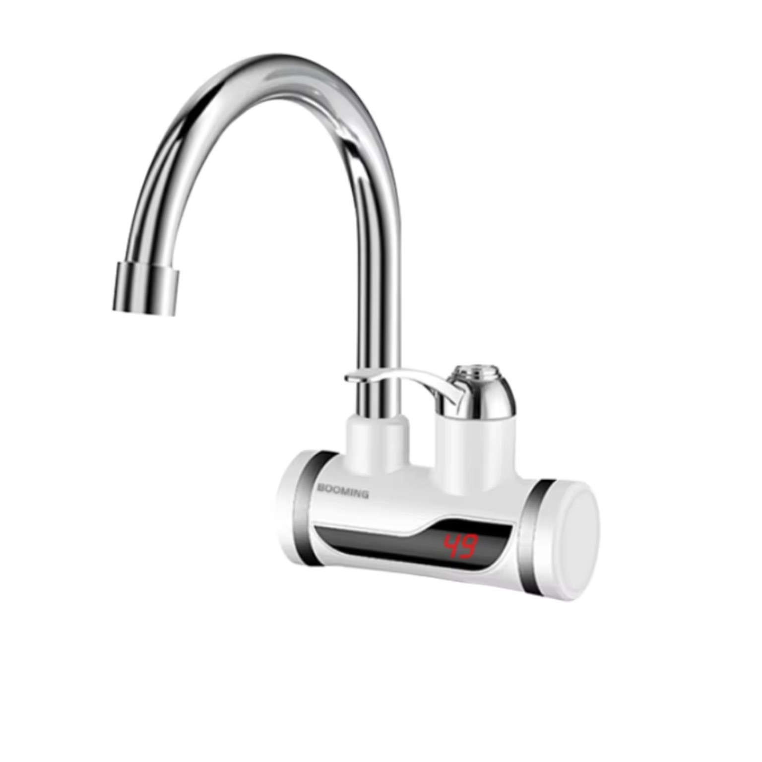 Instant electric water heater faucet alternate view
