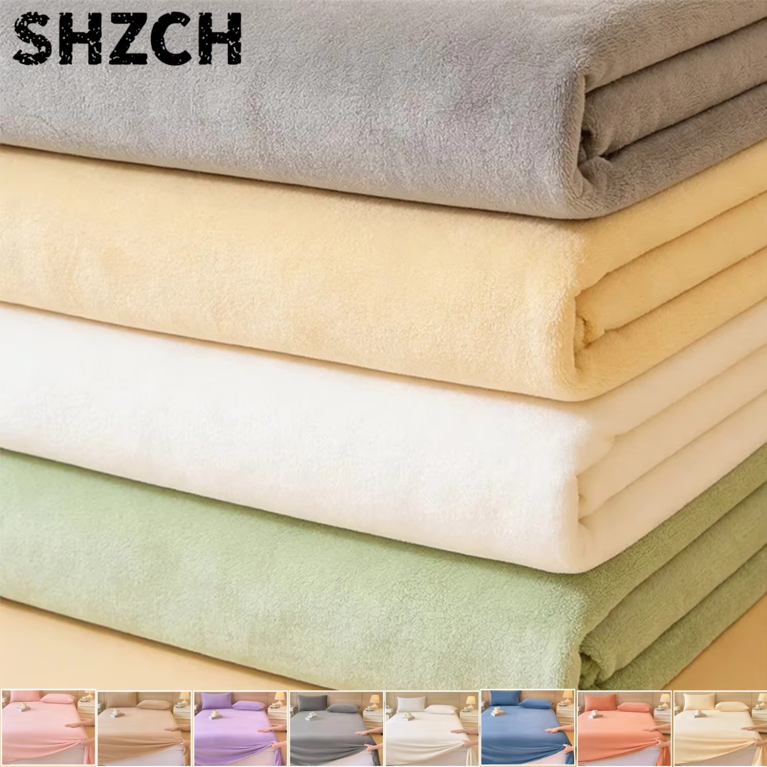Milk velvet bedding color options