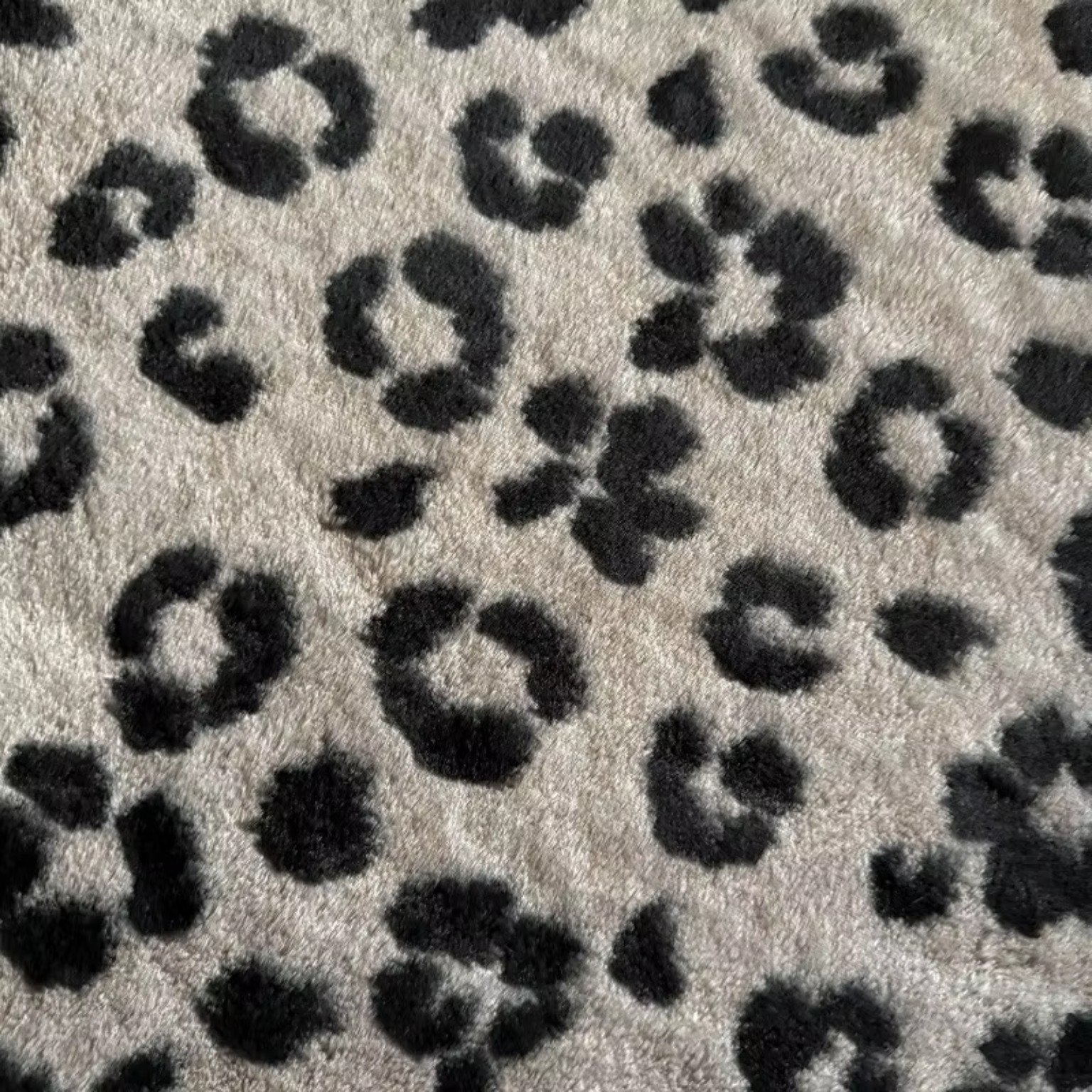 Leopard print milk velvet warm mattress protective cover