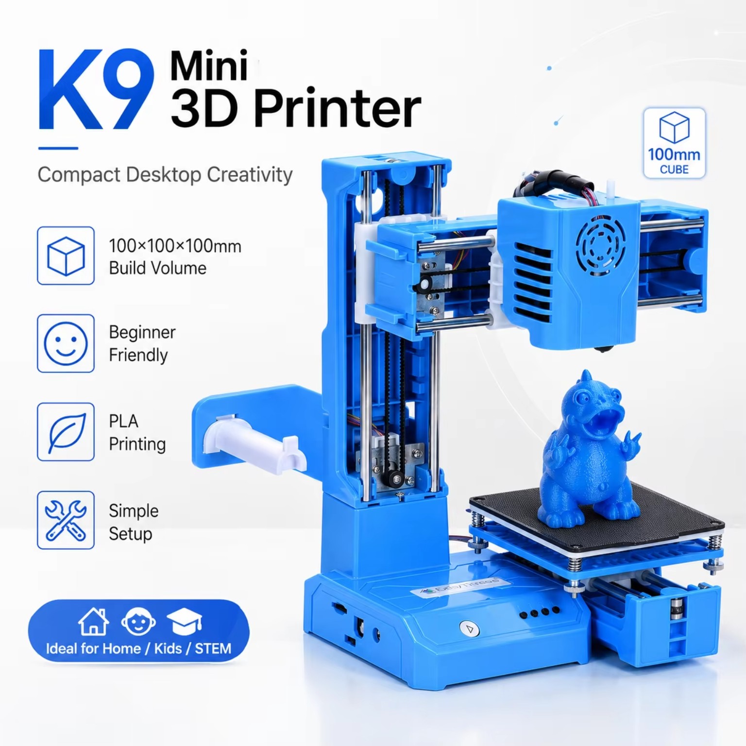 K9 Mini 3D Printer